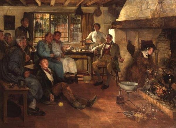 Préparer le punch - Walter Dendy Sadler
