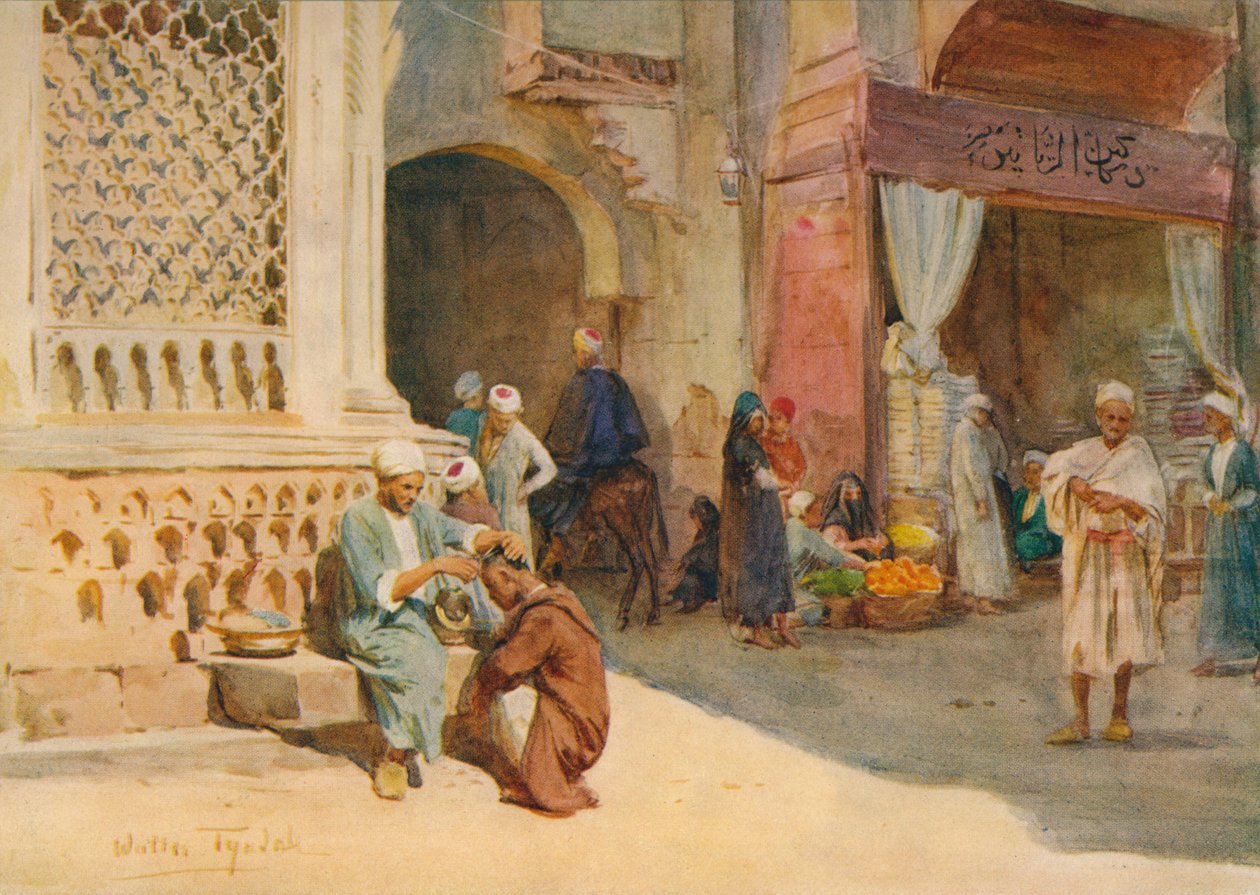 Le coiffeur, c1905 - Walter Frederick Roofe Tyndale