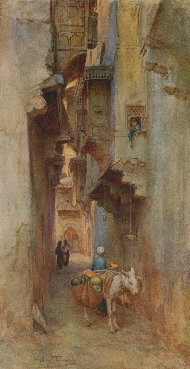 Vendeur de pastèques, vers 1905, 1912 - Walter Frederick Roofe Tyndale