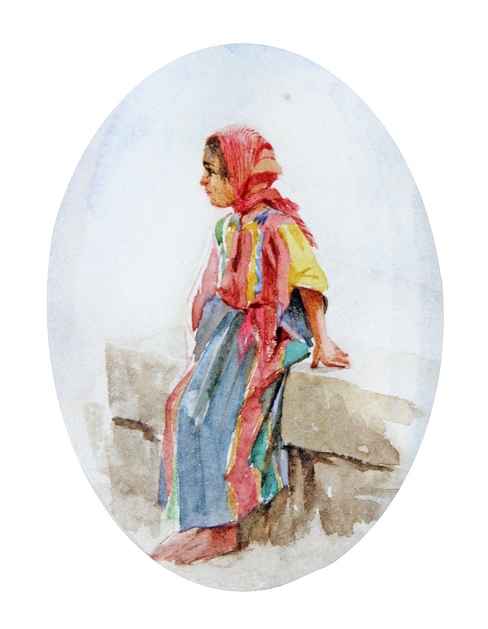 Jeune Fille Arabe - Walter Frederick Roofe Tyndale