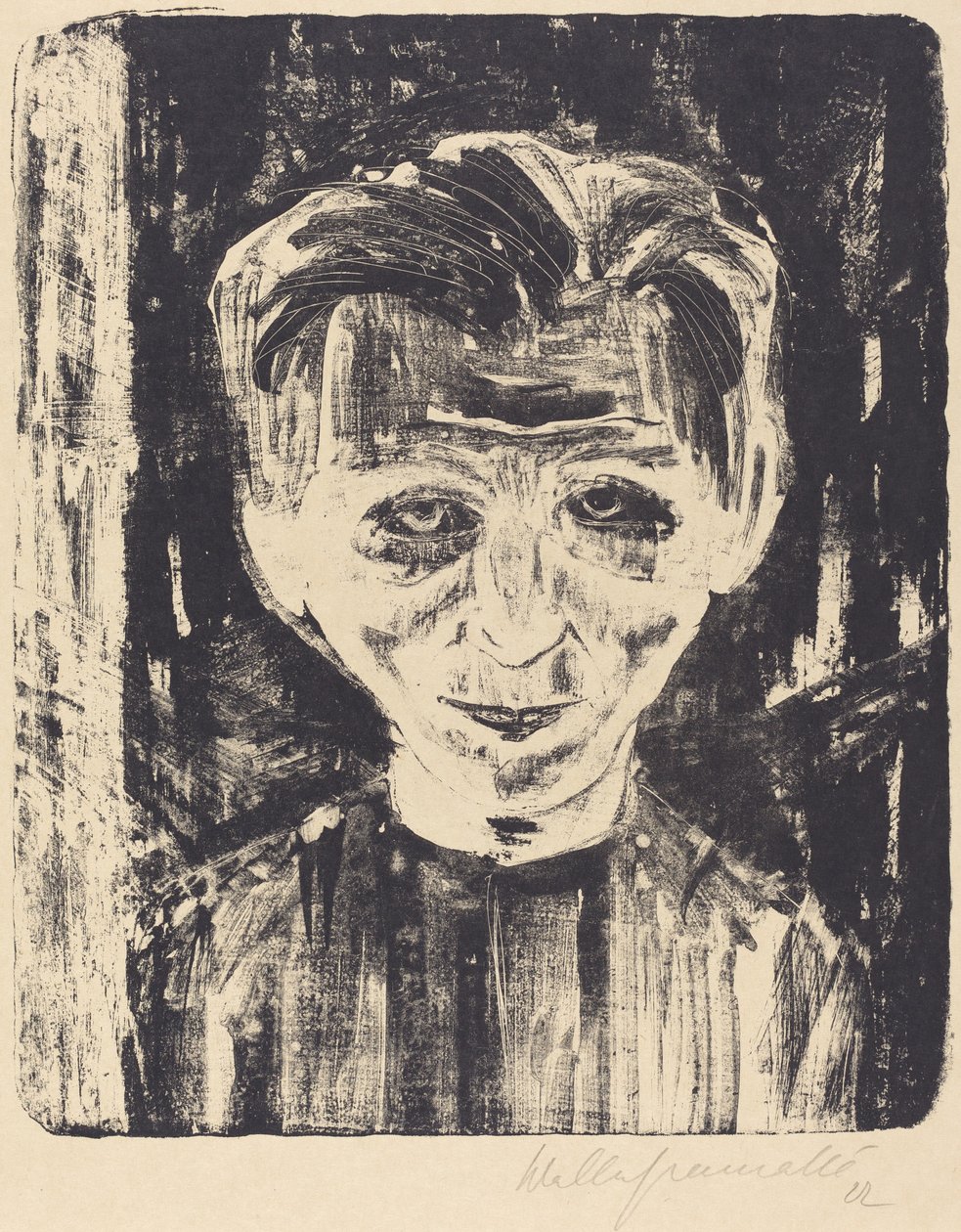 Autoportrait - Walter Gramatte
