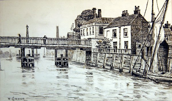 Taverne du Cygne, Battersea - Walter Greaves