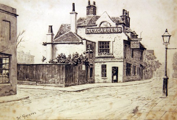 Le Lion Noir, Old Church Street, Chelsea - Walter Greaves