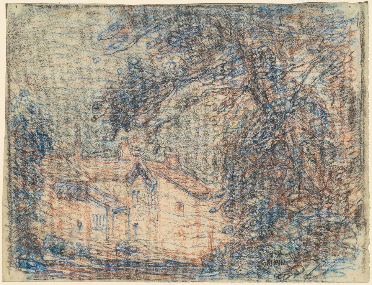 Rue de village - Walter Griffin