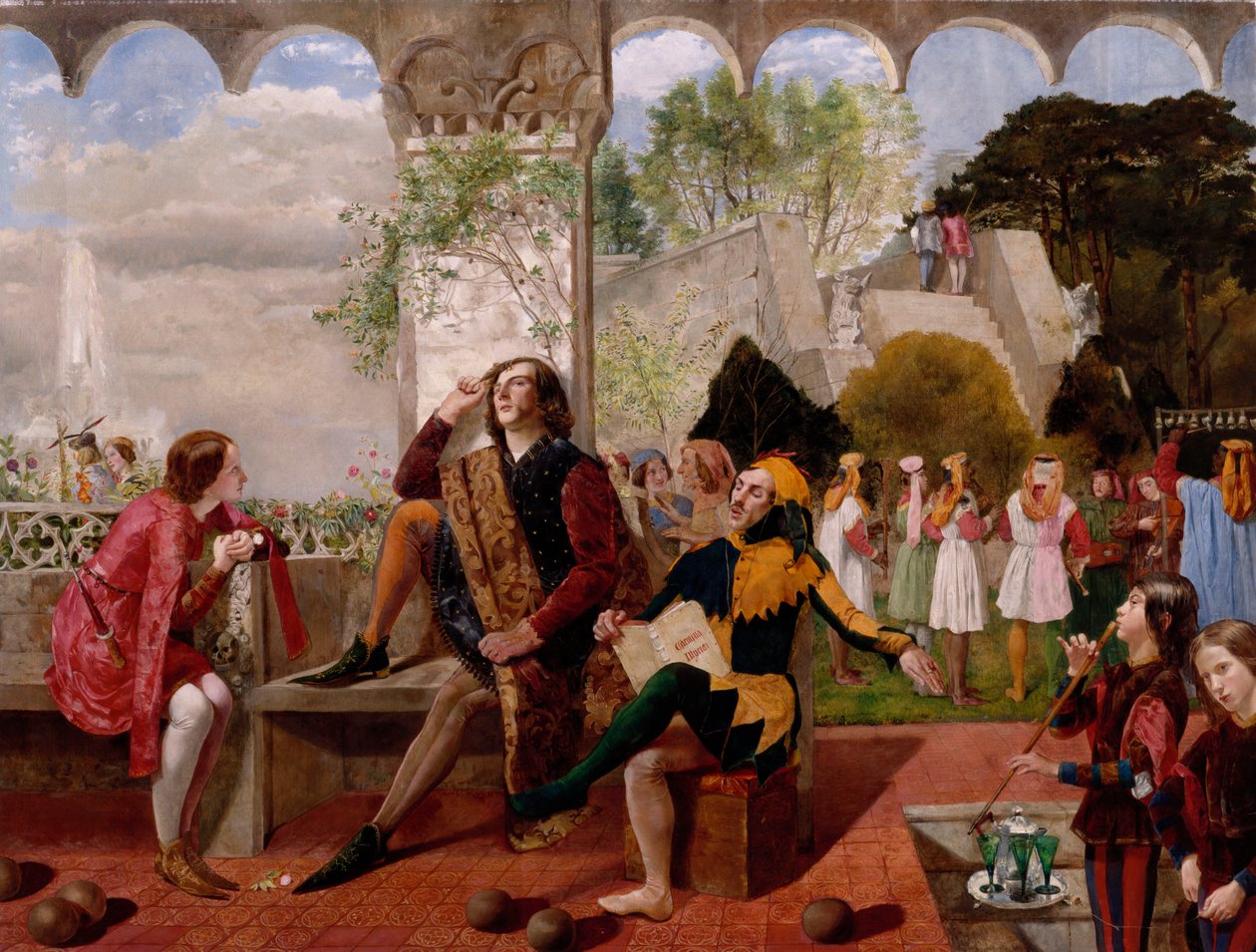 La Nuit des rois, Acte II, Scène IV - Walter Howell Deverell