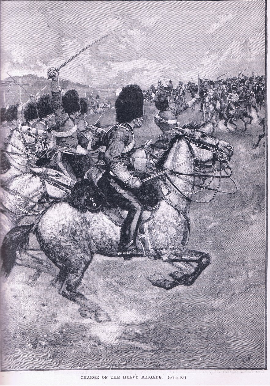 La charge de la brigade lourde - Walter Paget