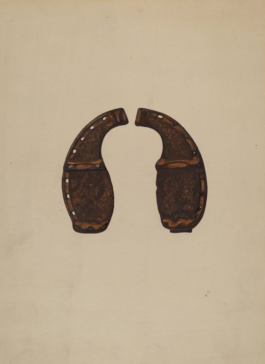 Fer à bœuf, vers 1936 - Walter Praefke