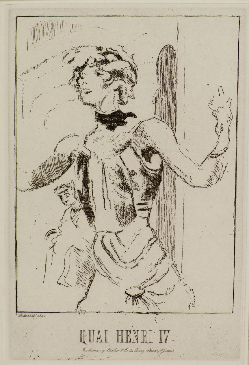 Quai Henri IV - Walter Richard Sickert