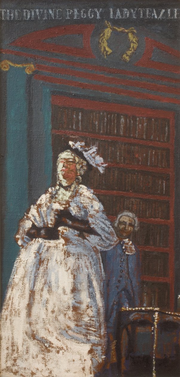 The Divine Peggy - Lady Teazle - Walter Richard Sickert