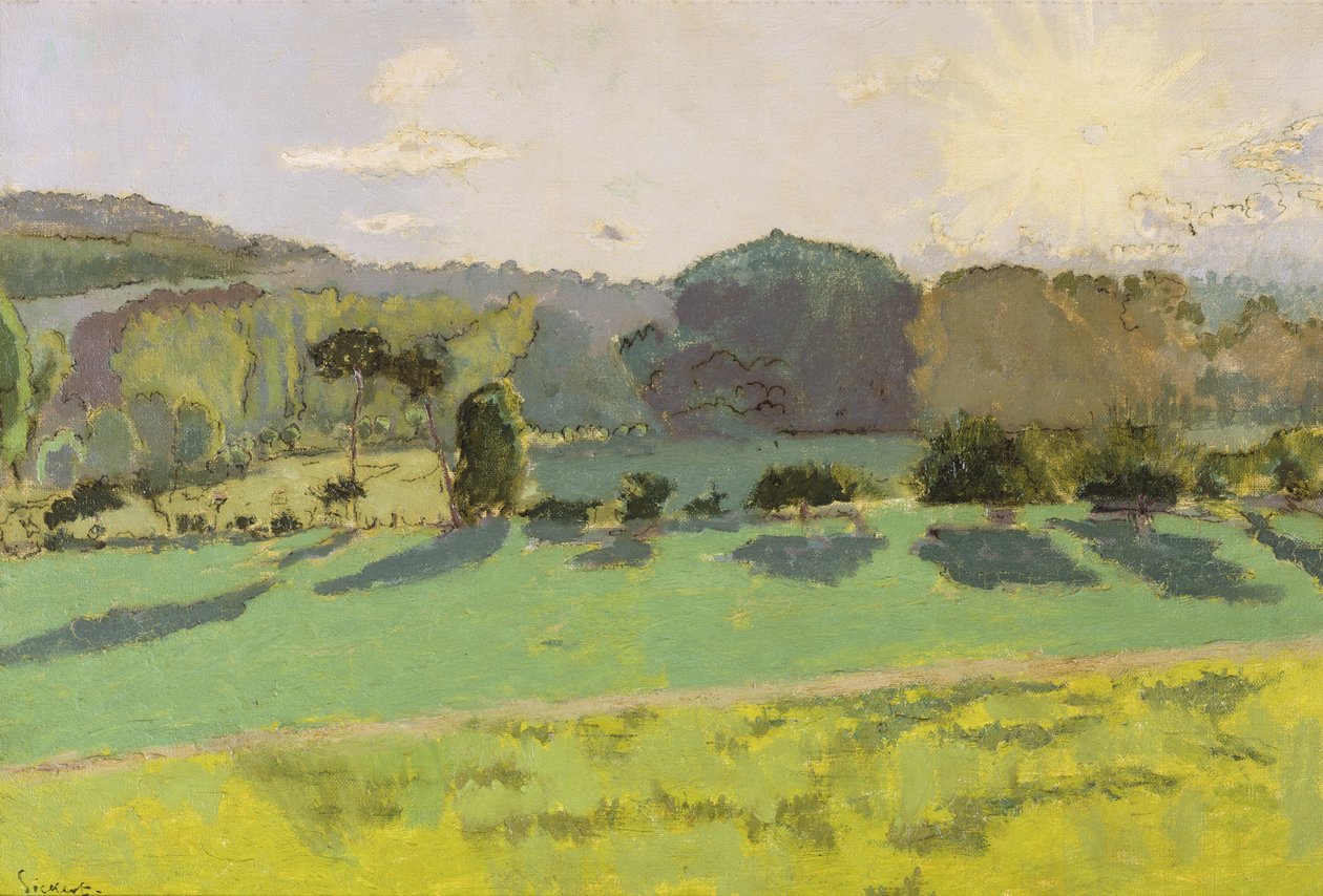 La Vallée Heureuse - Walter Richard Sickert