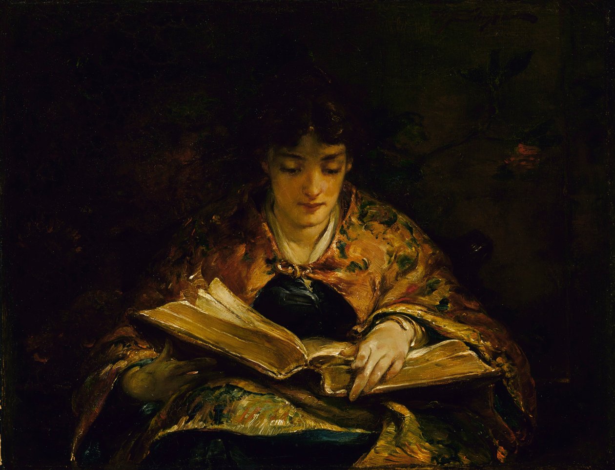 Parmi les vieux poètes - Walter Shirlaw