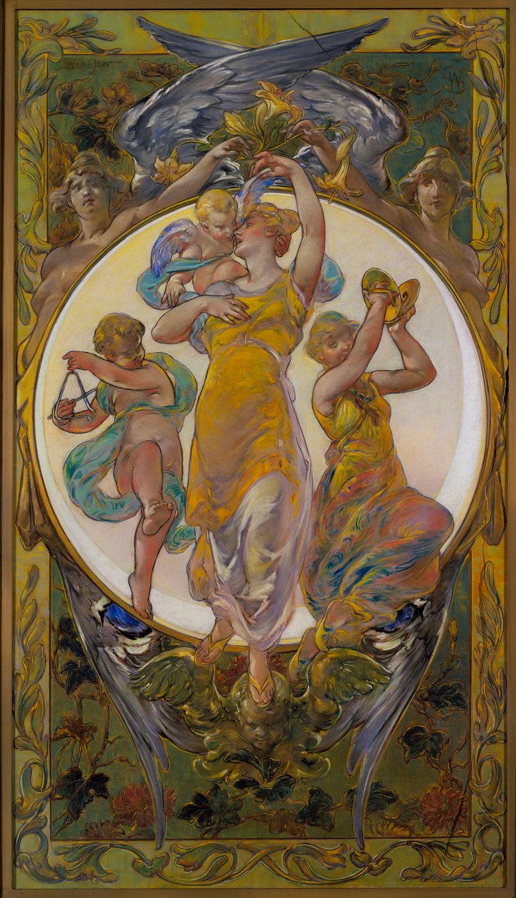 Vœux de Pâques - Walter Shirlaw