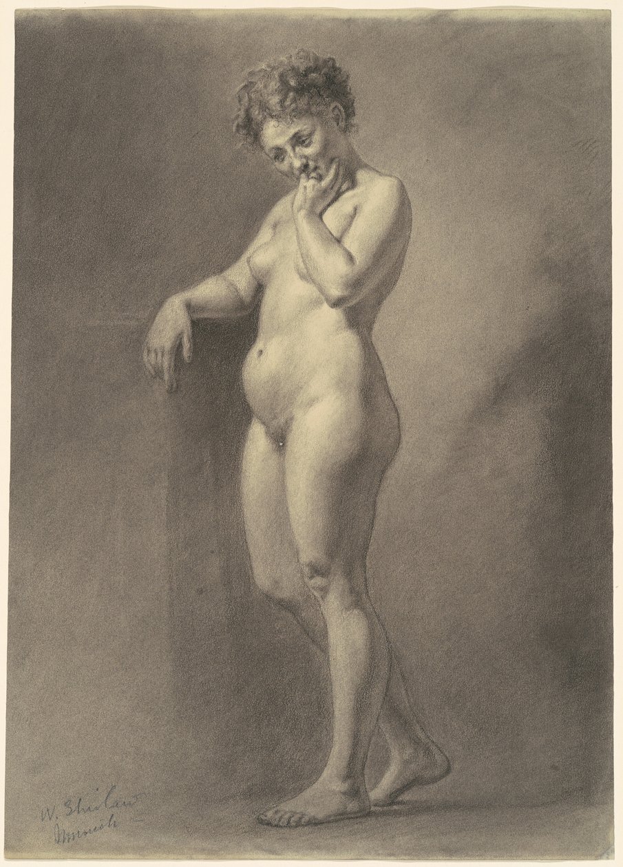 Nu féminin - Walter Shirlaw