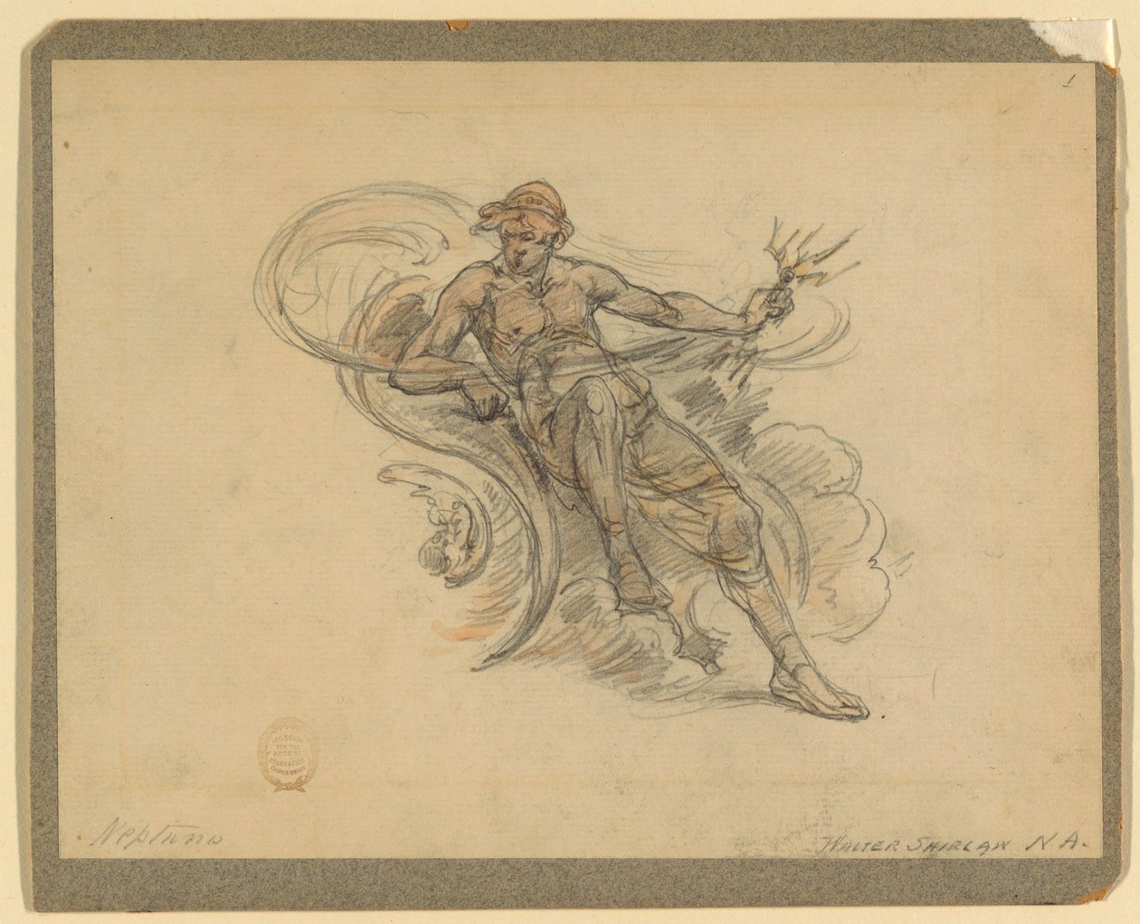 Neptune - Walter Shirlaw