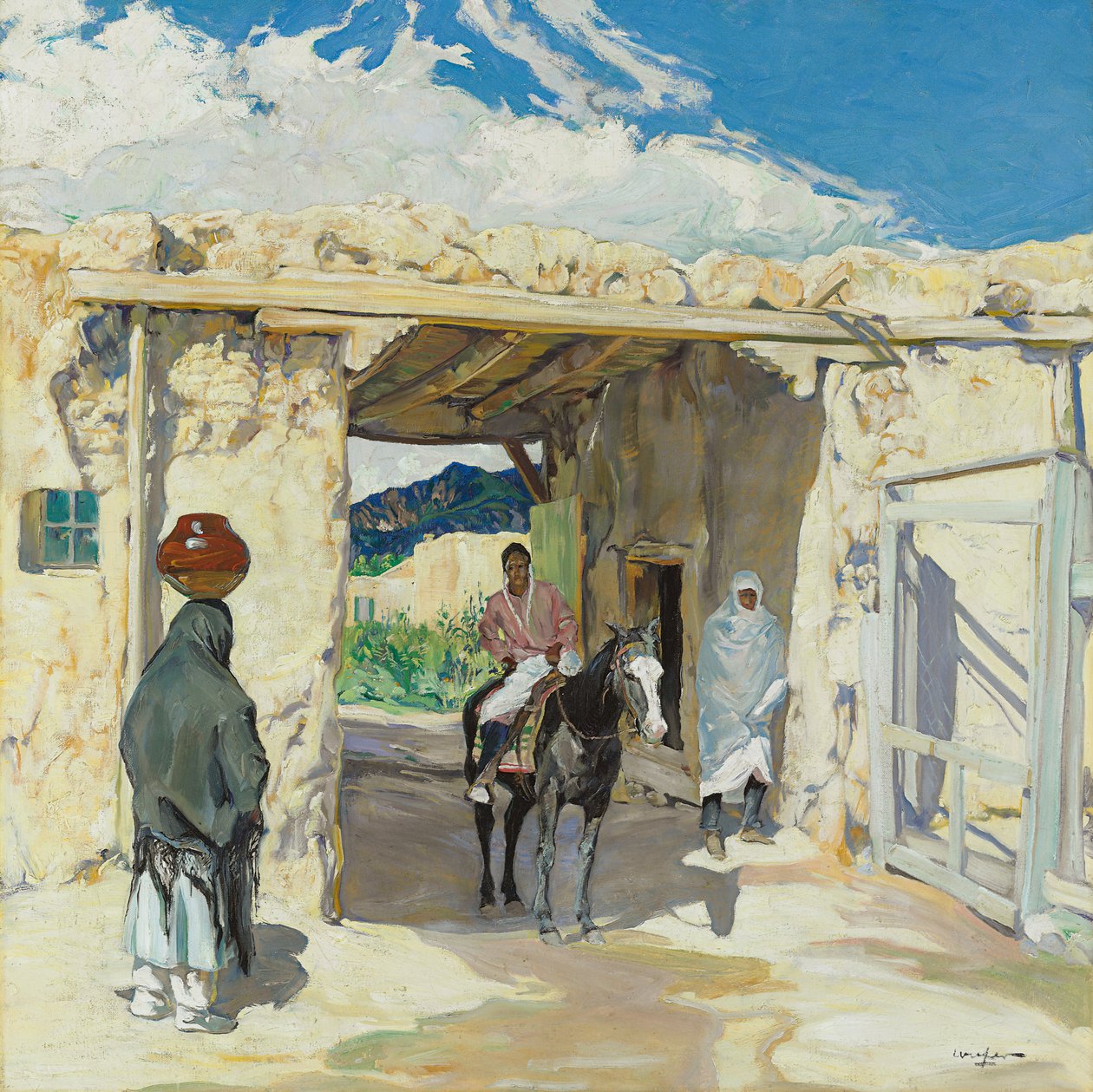 La Porte - Walter Ufer