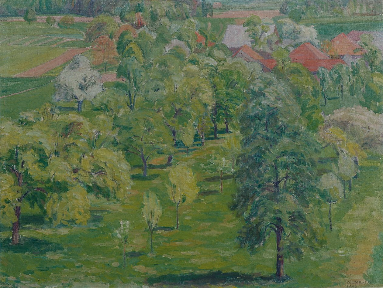 Printemps au lac Attersee - Walther Gamerith