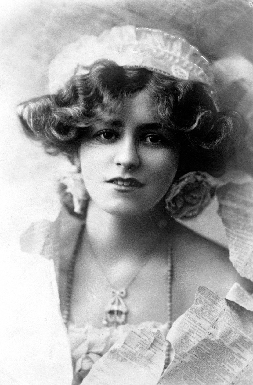 Gabrielle Ray 1883-1973, actrice anglaise, années 1900 - WandD Downey