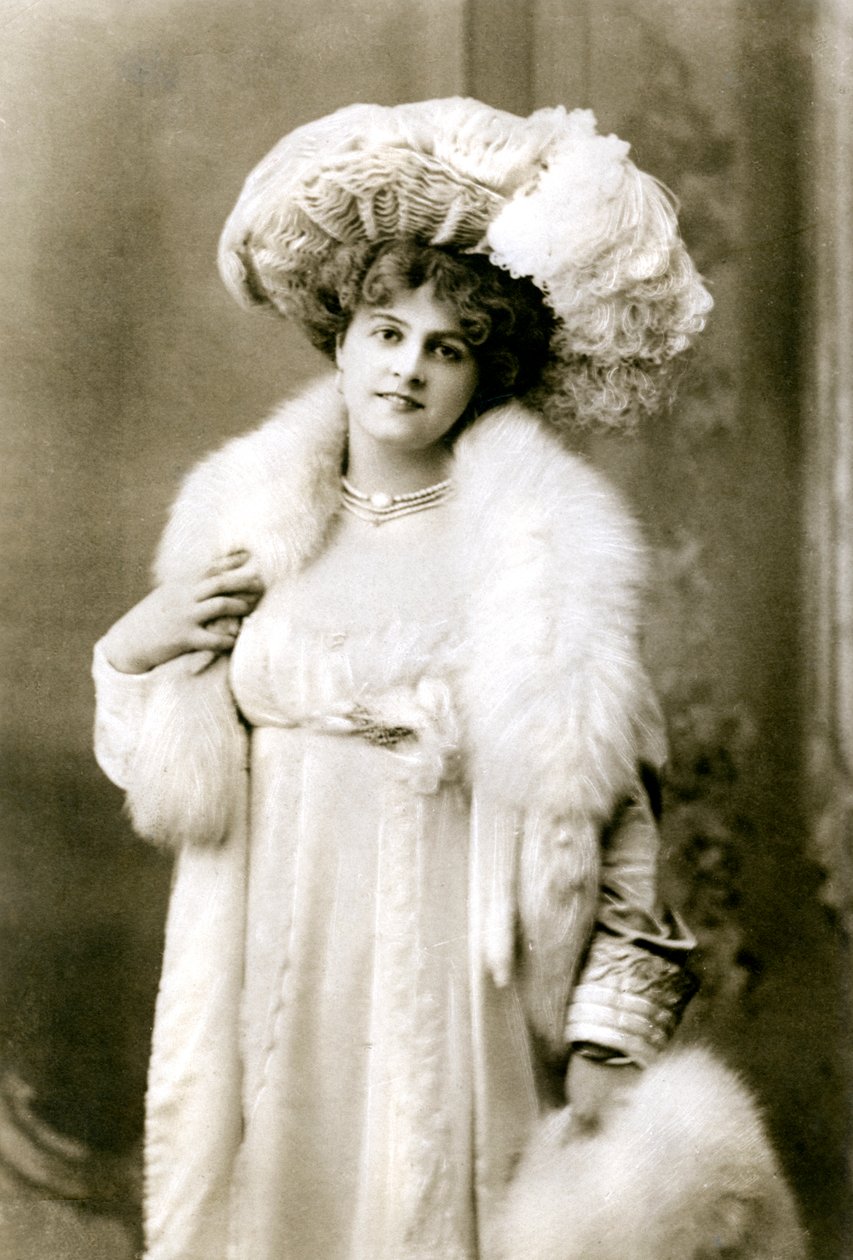 Marie Studholme, actrice anglaise, 1900s - WandD Downey