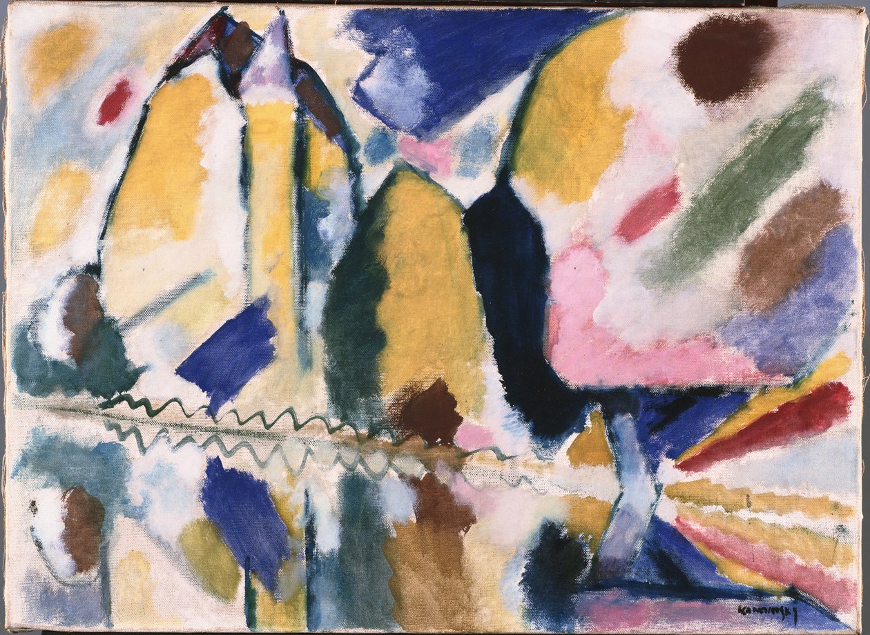 Automne-II - Wassily Kandinsky