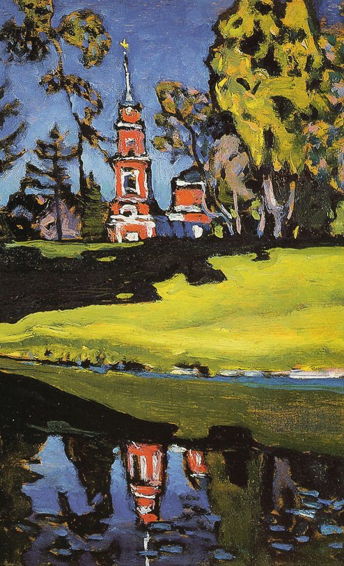 Akhtyrka, Église Rouge - Wassily Kandinsky