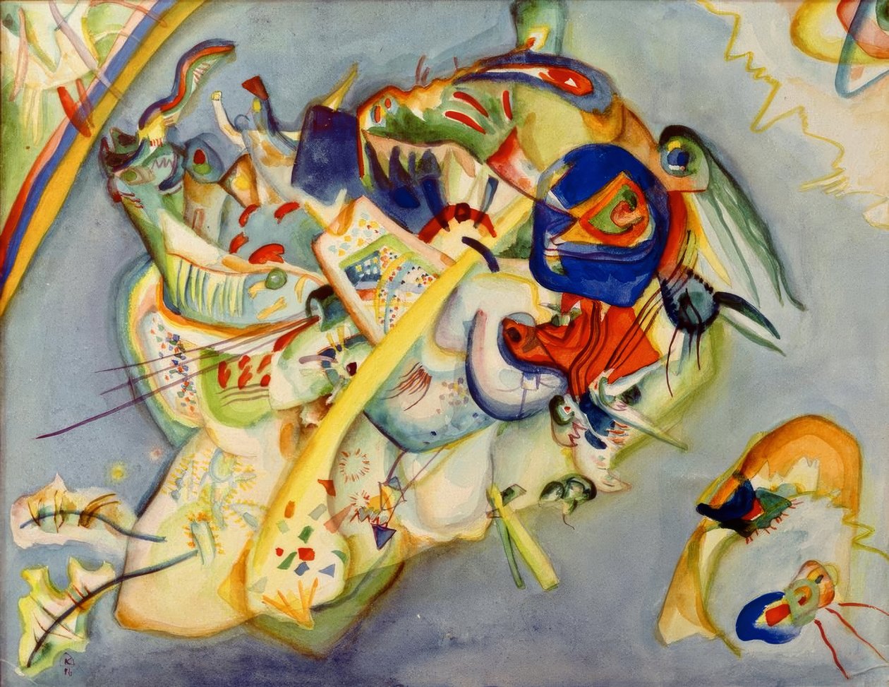 Aquarelle n° 6 - Wassily Kandinsky