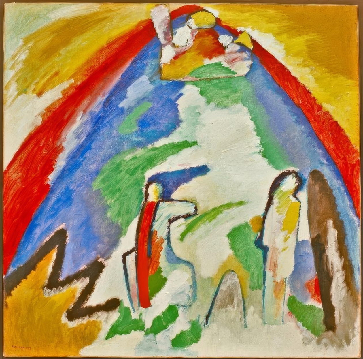 Montagne - Wassily Kandinsky
