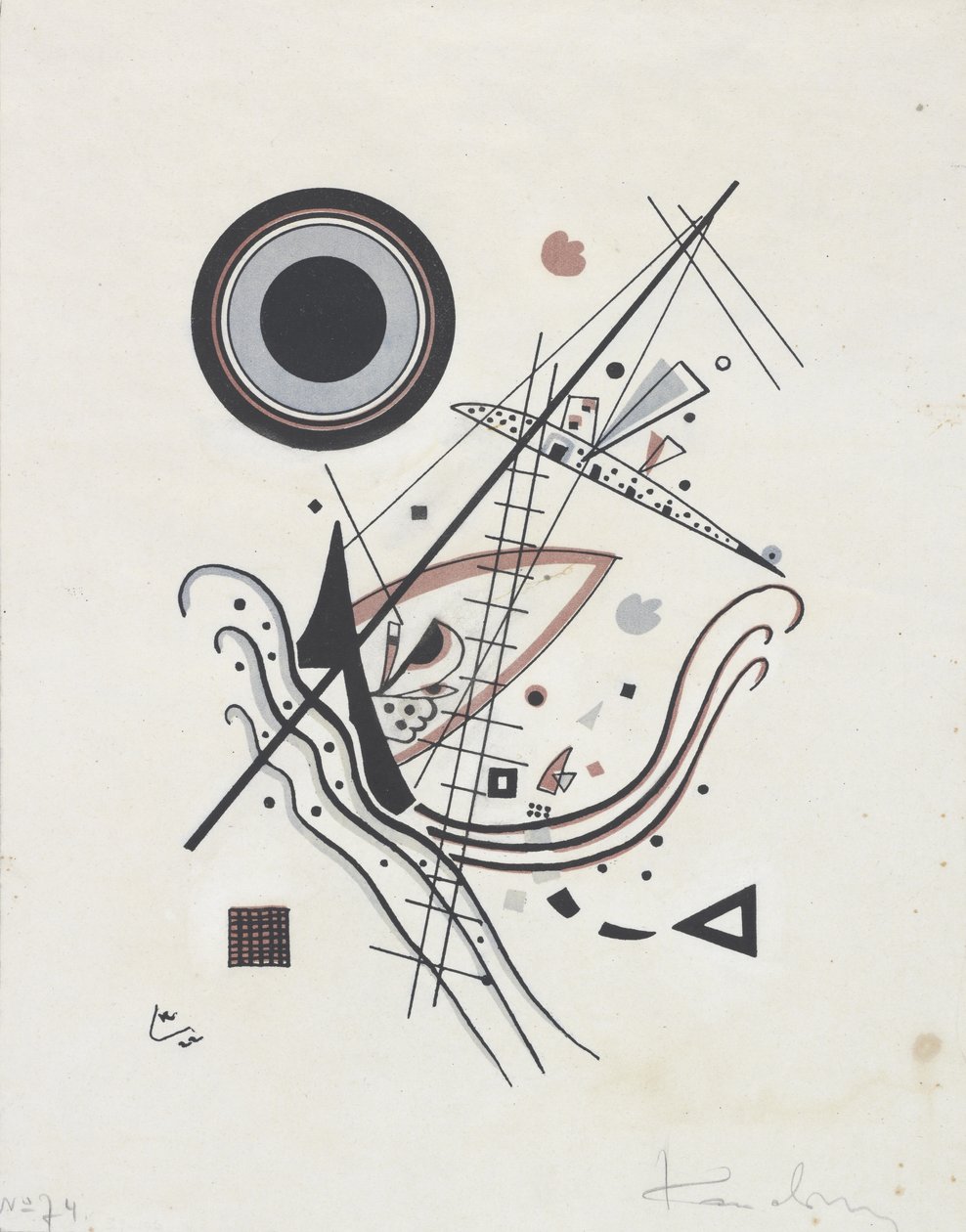 Blau (Bleu), 1922 - Wassily Kandinsky