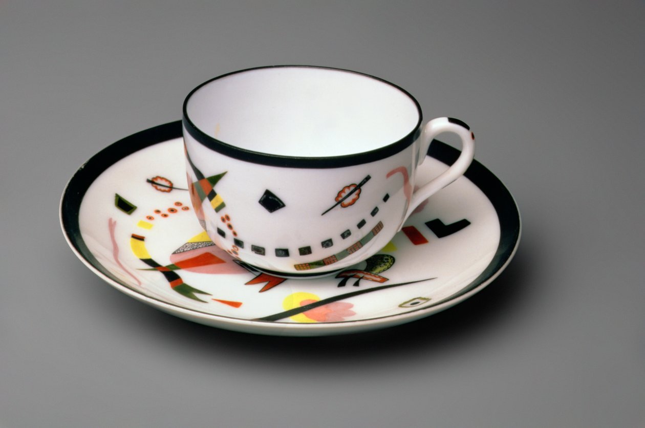 Tasse et soucoupe, 1923 - Wassily Kandinsky