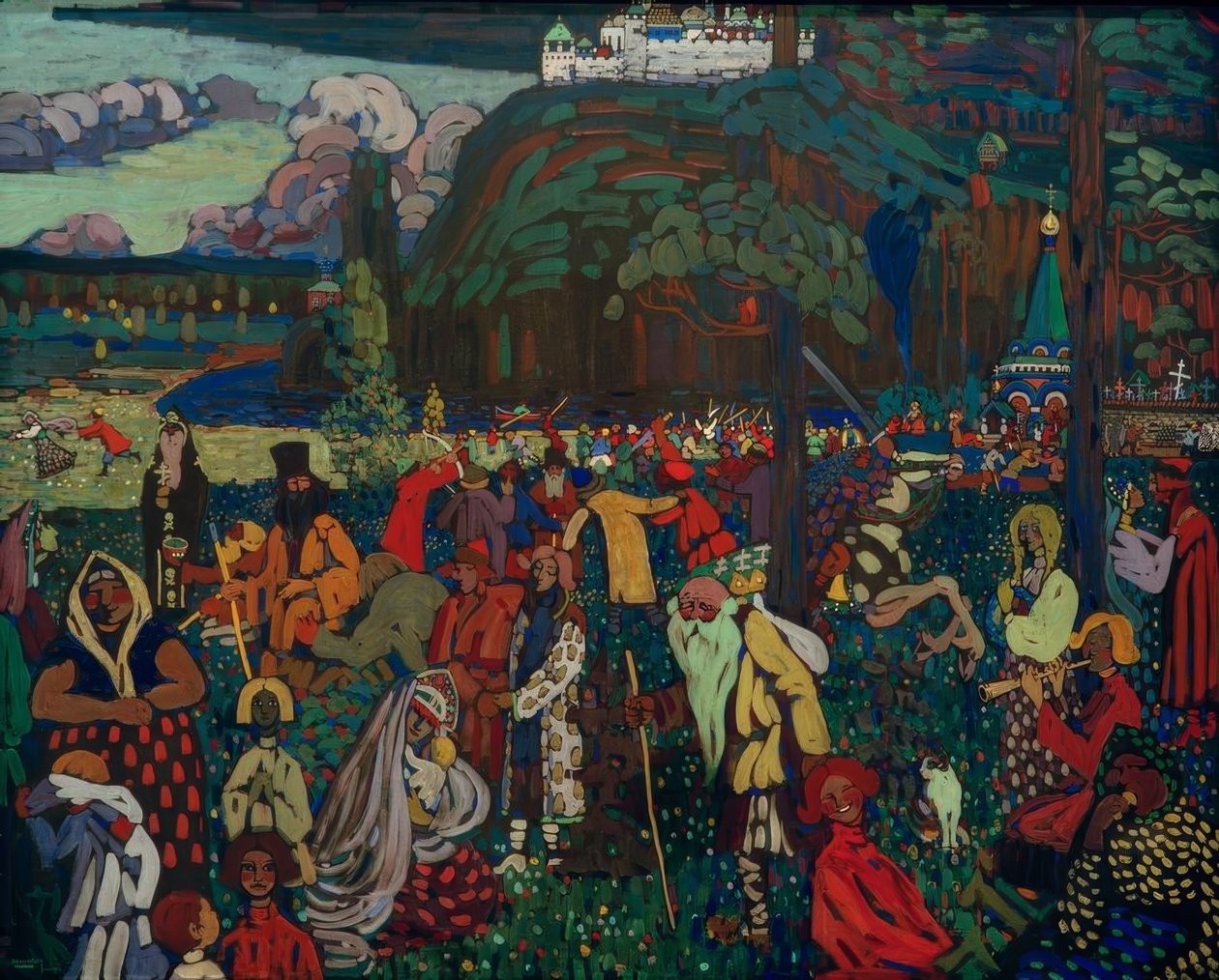 La vie colorée - Wassily Kandinsky