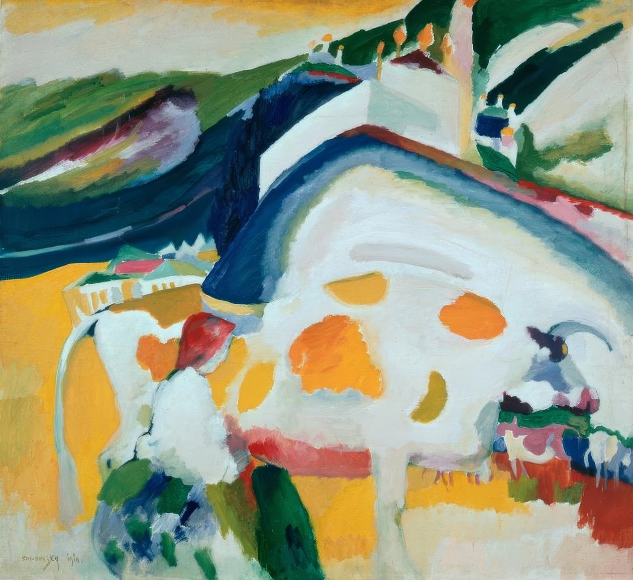 La vache - Wassily Kandinsky