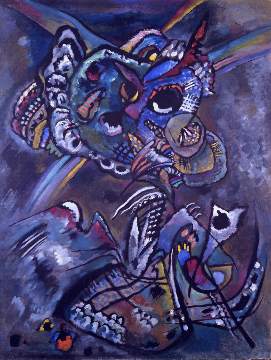 Crépuscule - Wassily Kandinsky