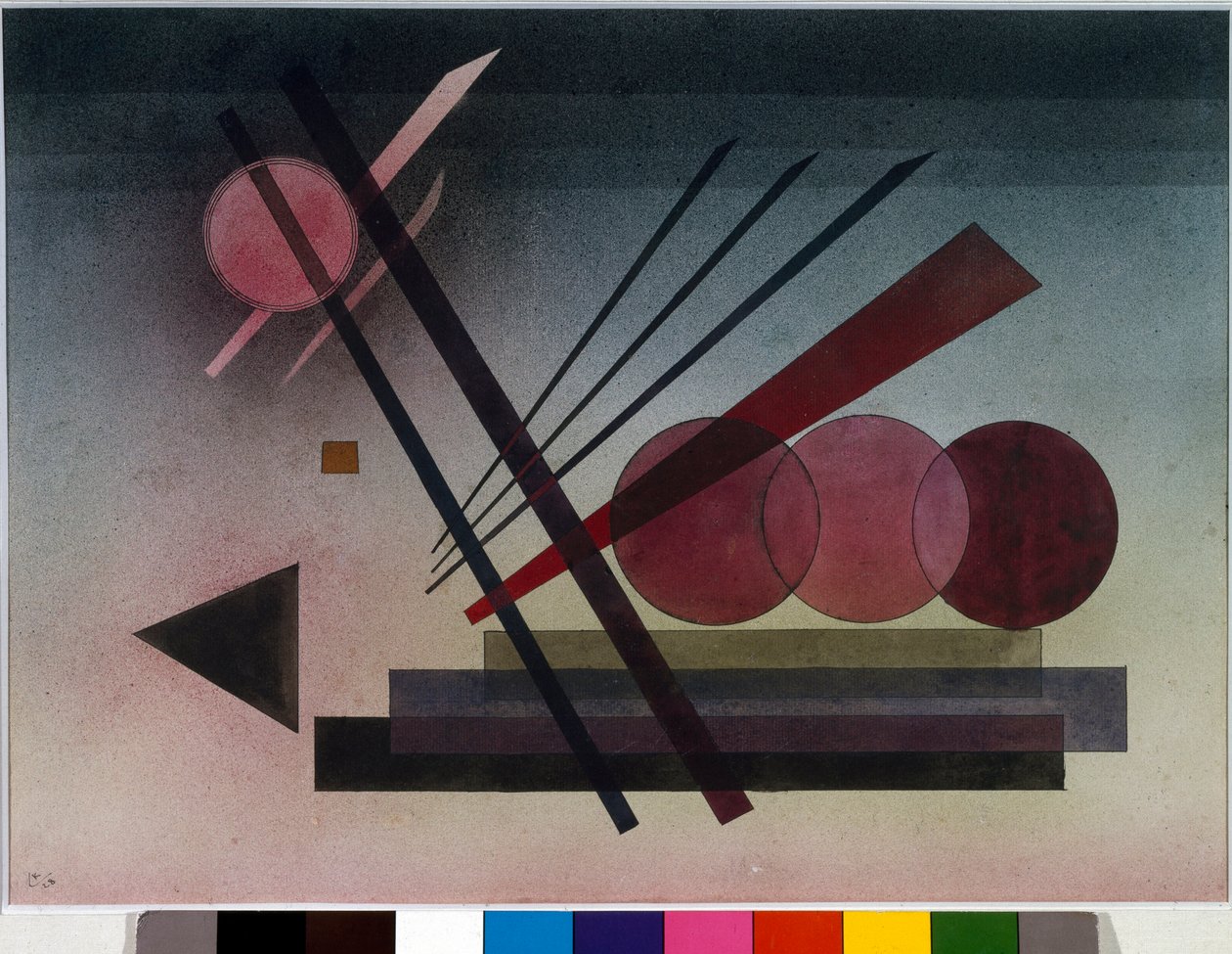 Expressionnisme : « Schwebende Kraft » (force suspendue) - Wassily Kandinsky