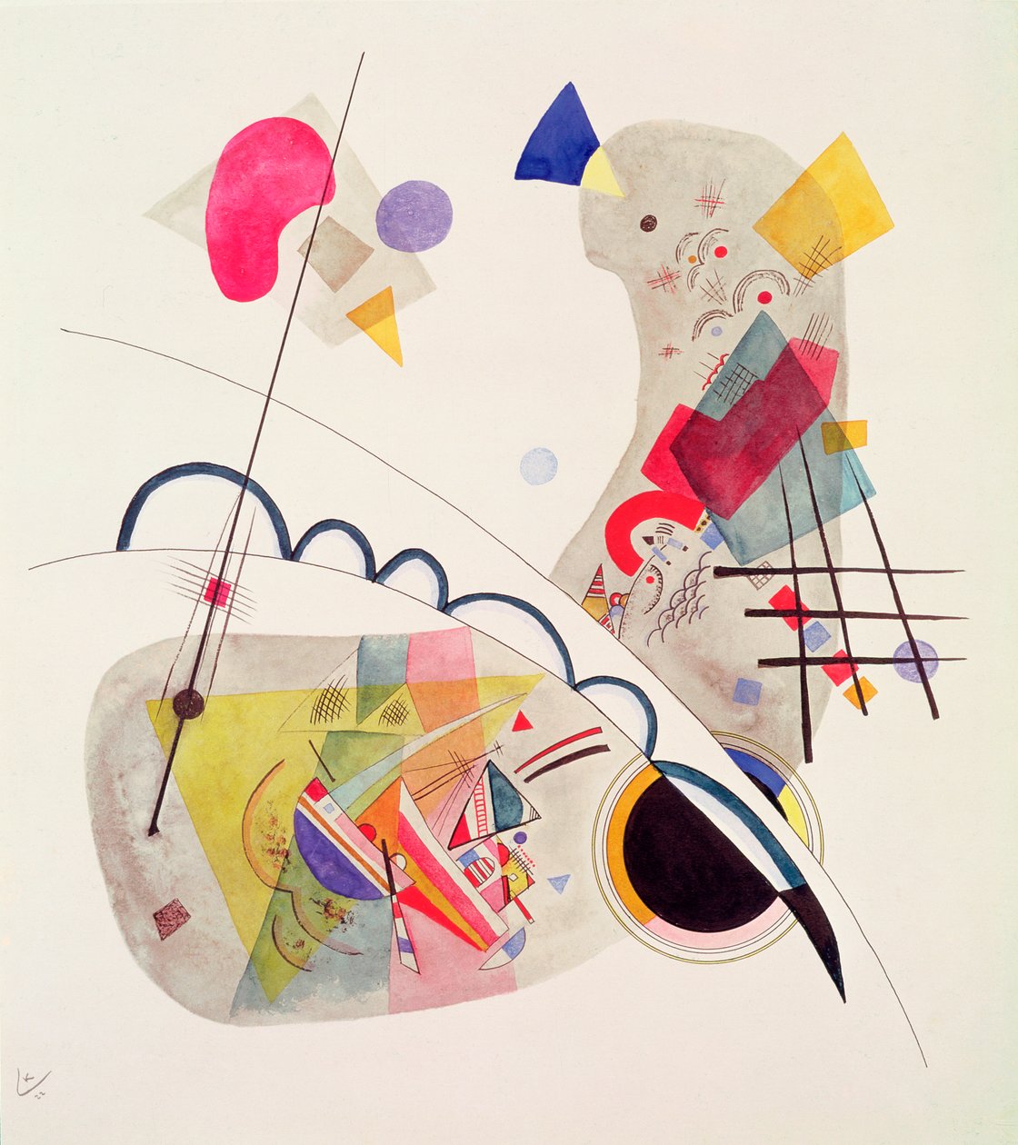 Grave Forme, 1922 - Wassily Kandinsky