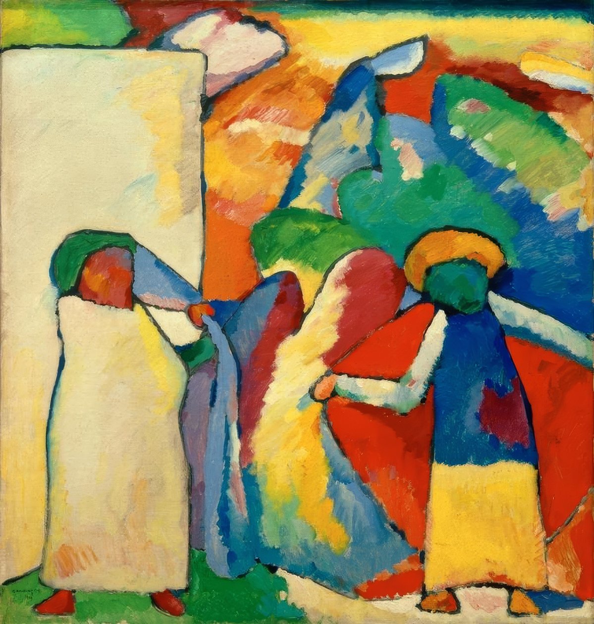 Improvisation 6 (Africain) - Wassily Kandinsky