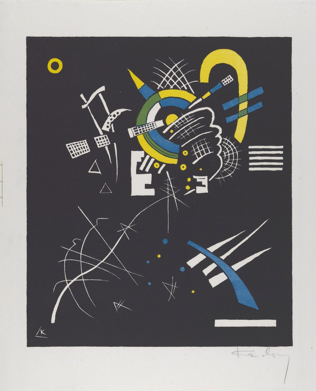 Petits Mondes VII, 1922 - Wassily Kandinsky