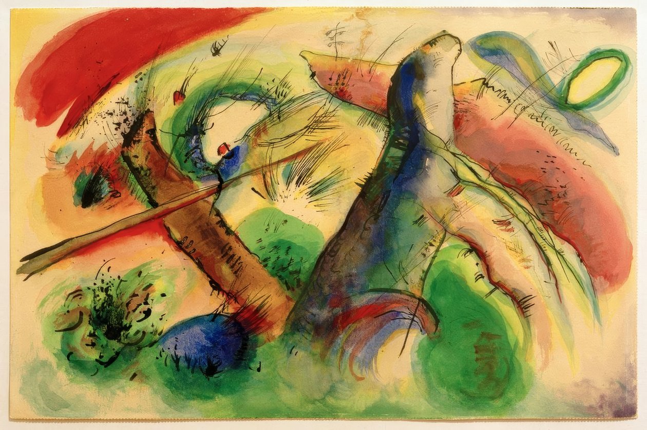 Composition E - Wassily Kandinsky