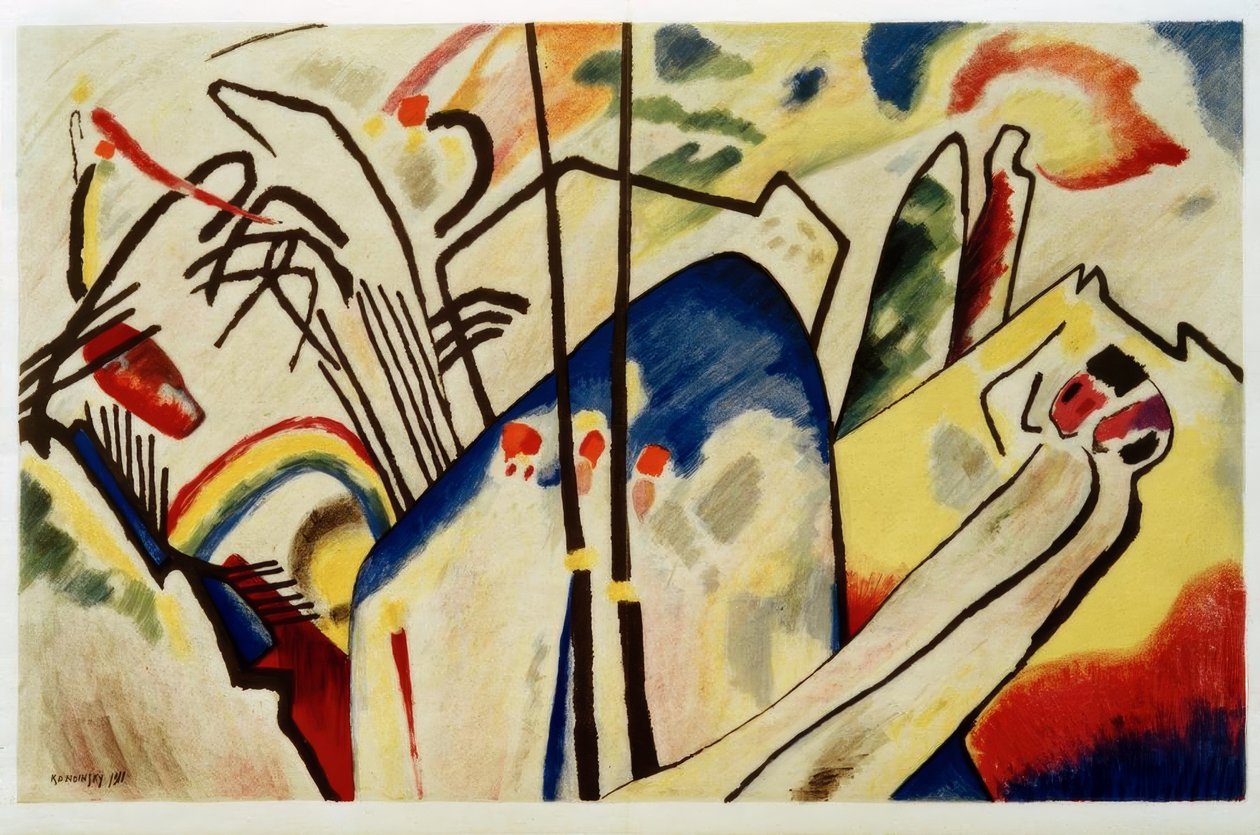 Composition IV - Wassily Kandinsky