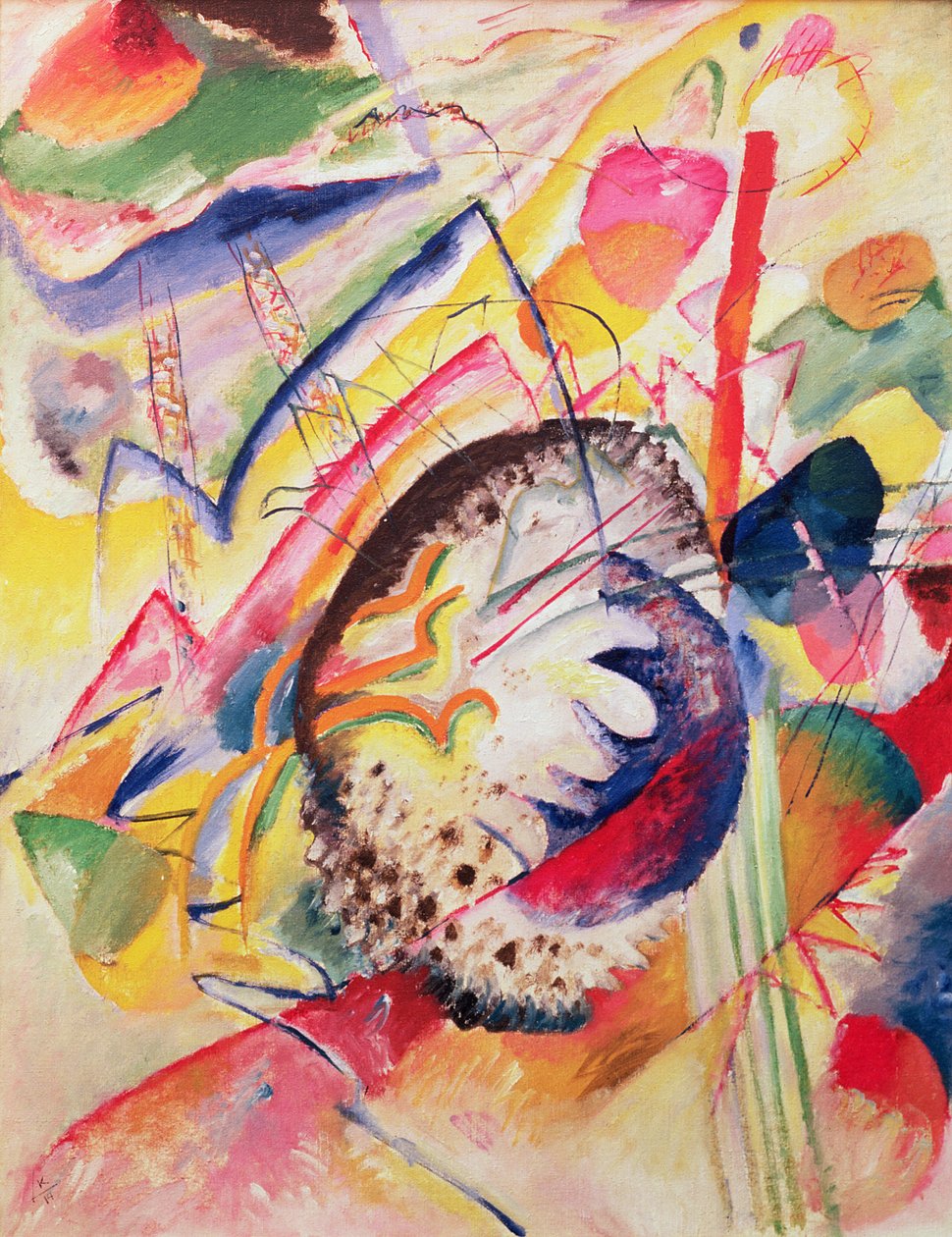 Grande étude, 1914 - Wassily Kandinsky