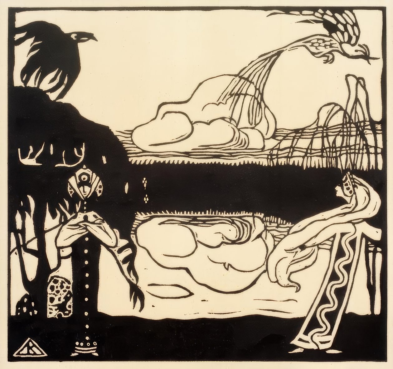 Les Oiseaux - Wassily Kandinsky