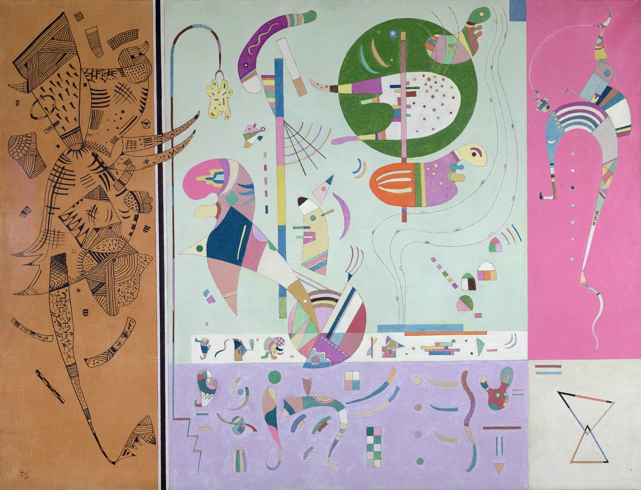 Parties diverses, 1940 - Wassily Kandinsky