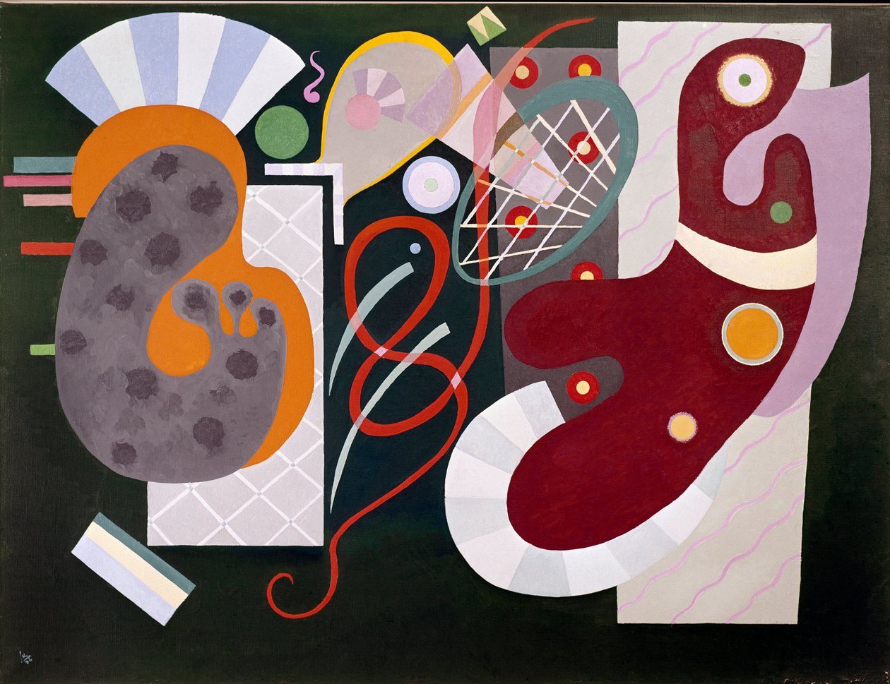Nœud rouge - Wassily Kandinsky