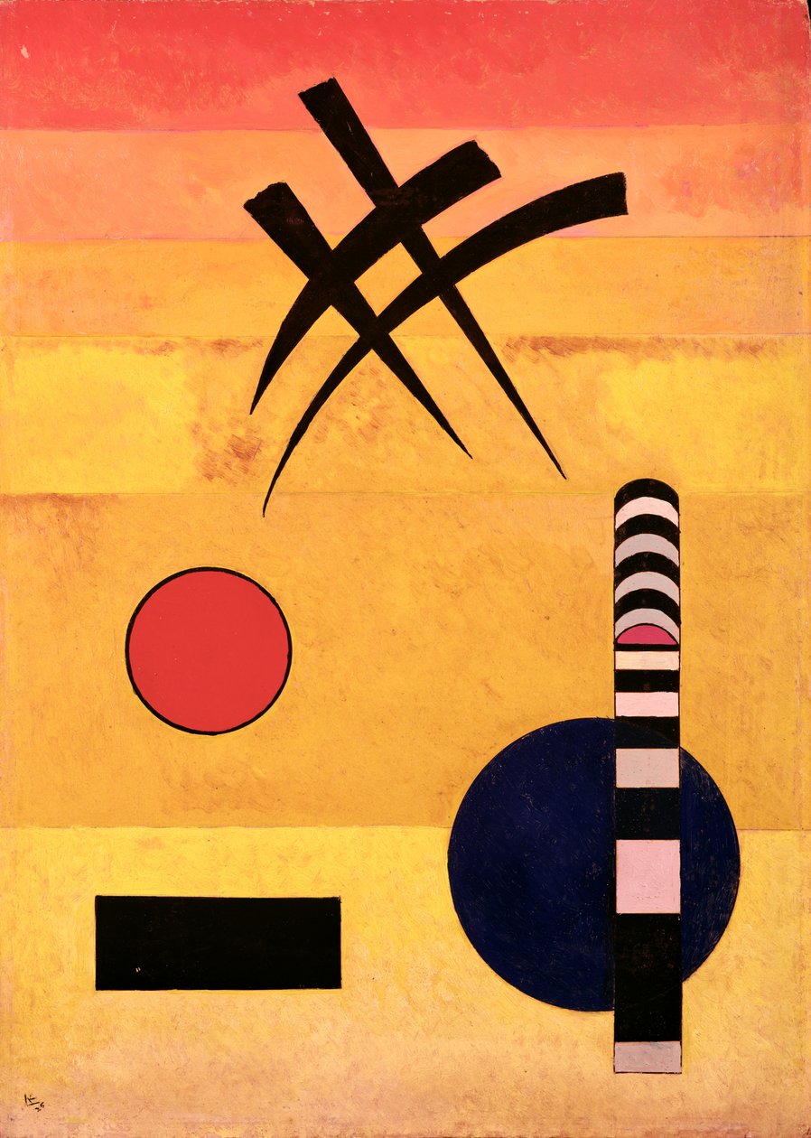 Enseigne, 1926 - Wassily Kandinsky