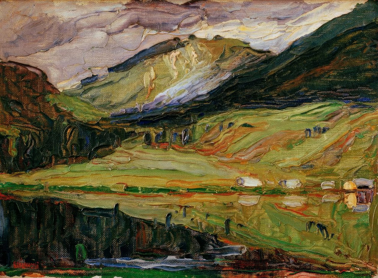 Spitzingsee - Wassily Kandinsky