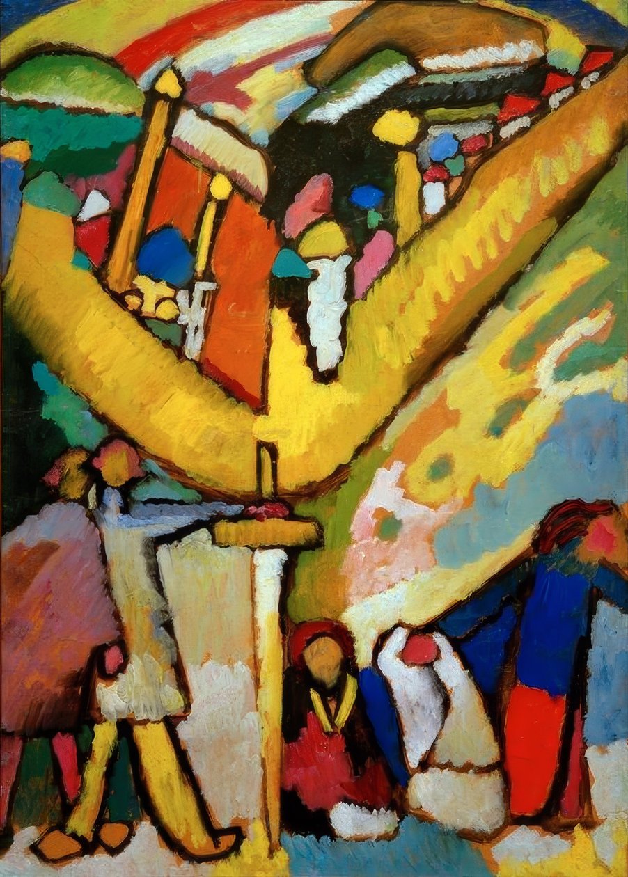 Étude pour Improvisation 8 - Wassily Kandinsky
