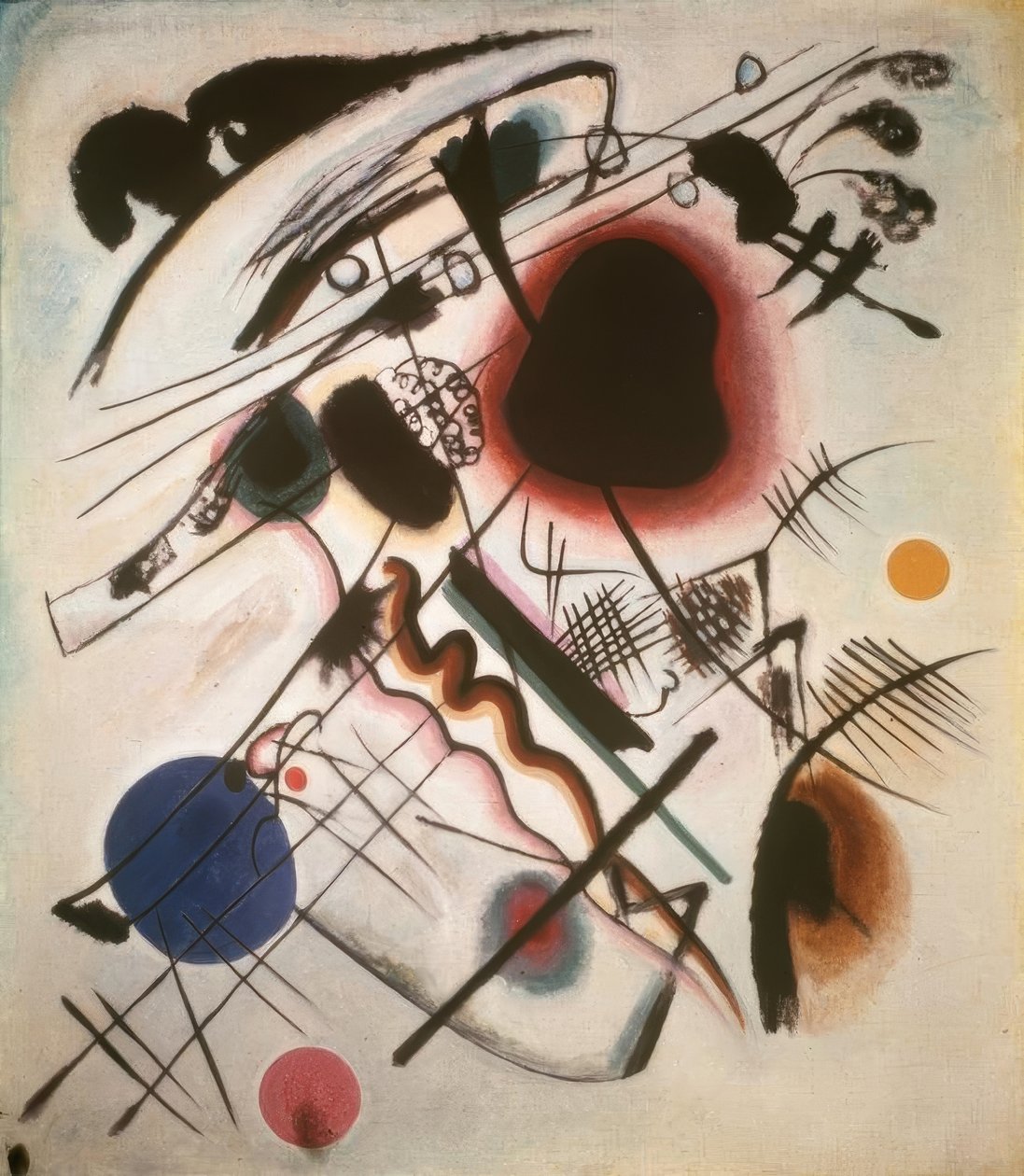 Tache noire - Wassily Kandinsky