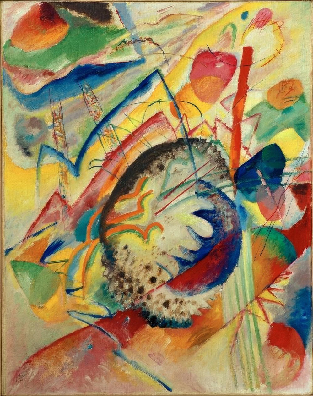 Improvisation sans titre II - Wassily Kandinsky