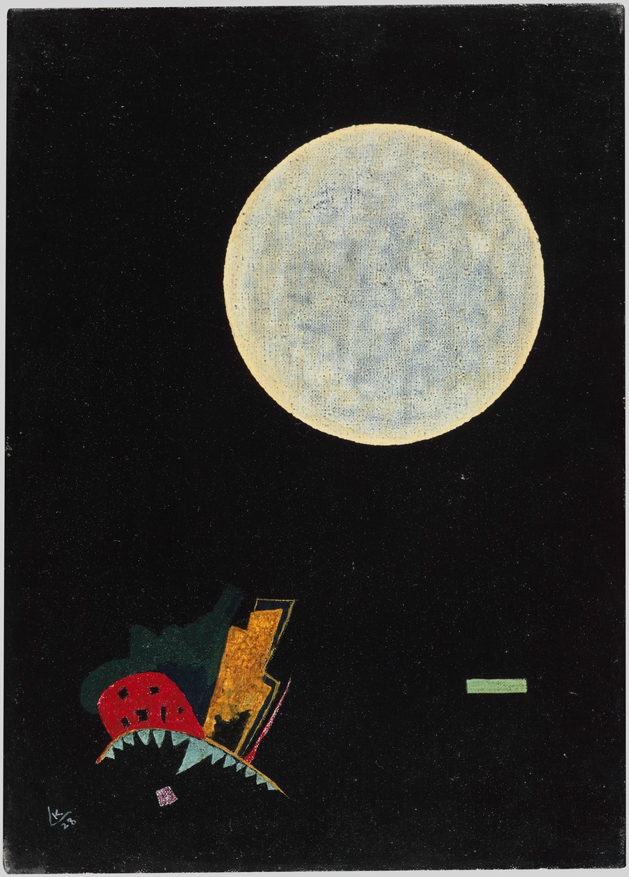 Un cercle A, 1928 - Wassily Kandinsky