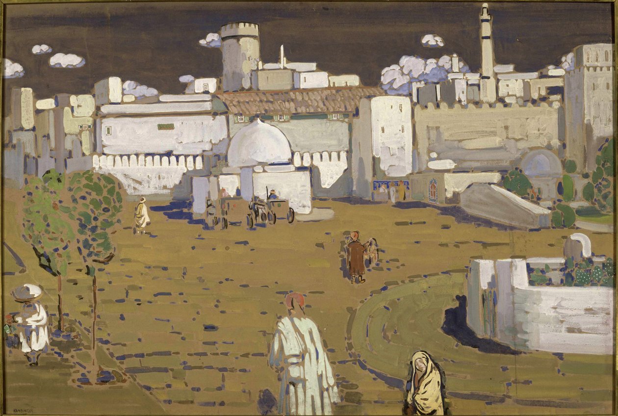 Ville arabe, 1905 - Wassily Kandinsky