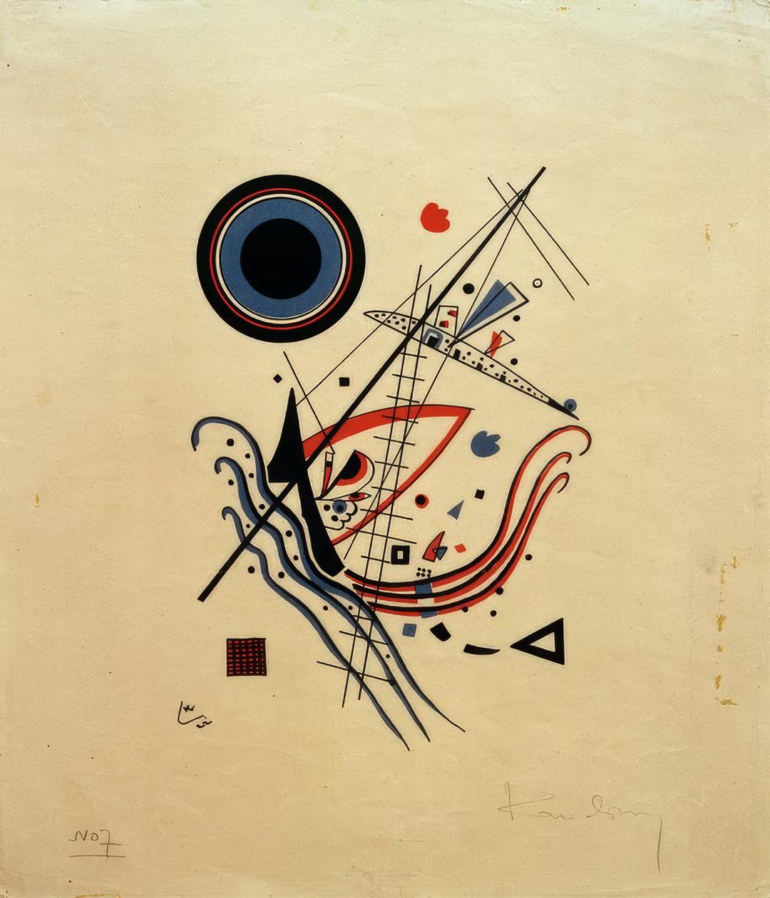 Bleu - Wassily Kandinsky