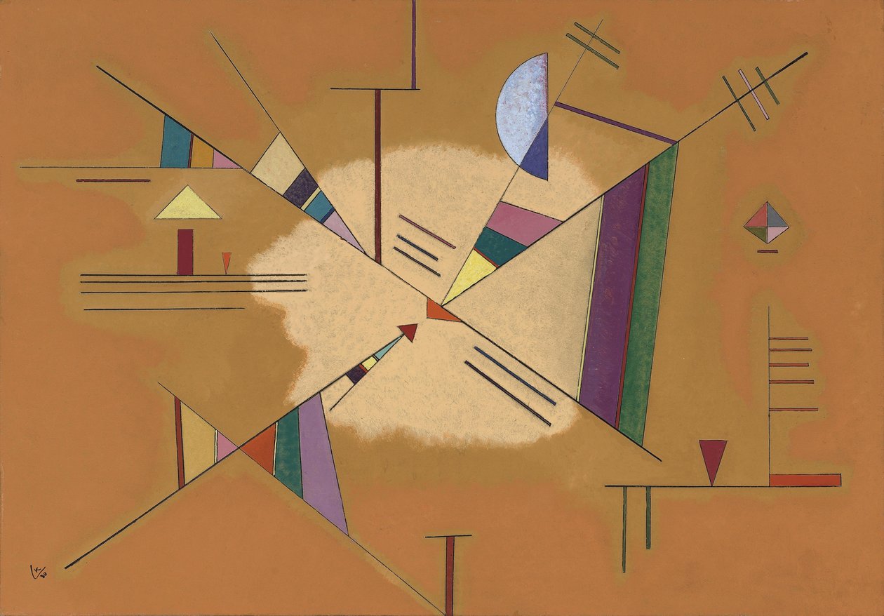 Diagonal, 1930 - Wassily Kandinsky